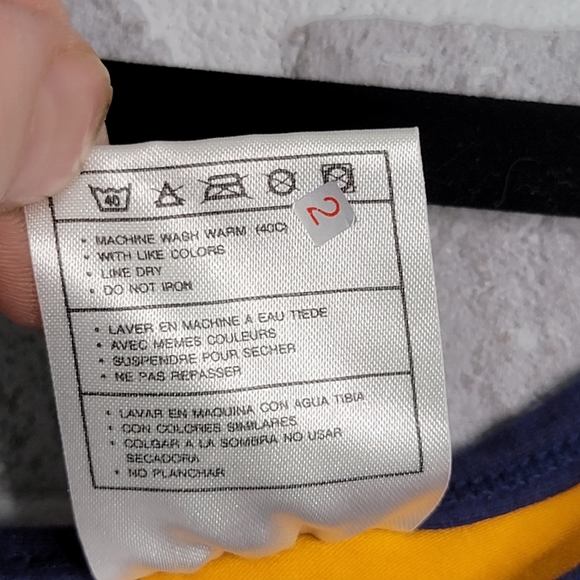 Nike White Tag Vintage 90's Activewear Work Out Crop Top Tank Top Youth L 12-14 - Picture 6 of 9